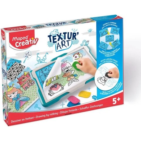 Creativ tablica Textur`Art odrysowywanie/teksturowanie 907038 Creativ tablica Textur`Art odrysowywanie/teksturowanie 907038