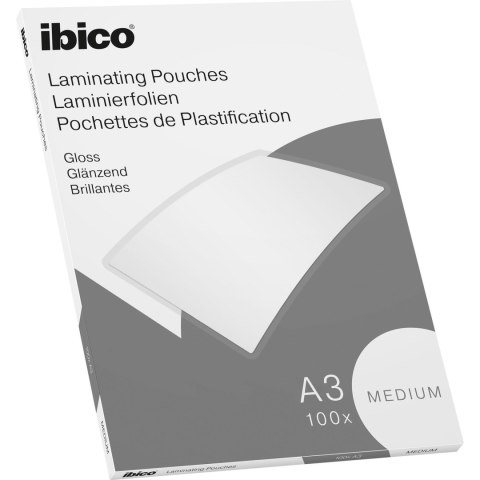 Folia do laminacji IBICO Medium 100 mic 100 sztuk 627312 Folia do laminacji IBICO Medium 100 mic 100 sztuk 627312