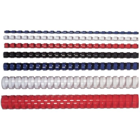 Grzbiet plastikowy 10mm czerwony (100sztuk) 5346004 FELLOWES Grzbiet plastikowy 10mm czerwony (100sztuk) 5346004 FELLOWES