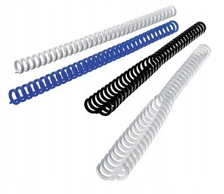 Grzbiety GBC do oprawy Click A4 34R 12mm białe matowe 387319E Grzbiety GBC do oprawy Click A4 34R 12mm białe matowe 387319E
