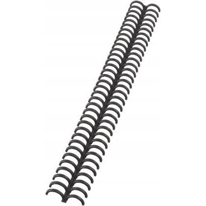 Grzbiety GBC do oprawy Click A4 34R 12mm czarne 388064E Grzbiety GBC do oprawy Click A4 34R 12mm czarne 388064E