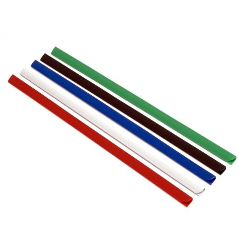 Listwy wsuwane 6mm-25kartek białe (50sztuk) 419061 ARGO Listwy wsuwane 6mm-25kartek białe (50sztuk) 419061 ARGO