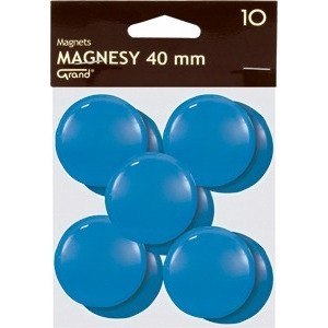 Magnesy 40mm niebieskie (10szt.) 130-1702 GRAND Magnesy 40mm niebieskie (10szt.) 130-1702 GRAND