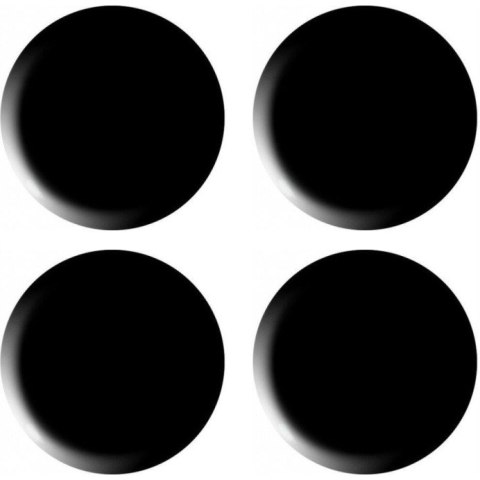 Magnesy do tablic czarne 40mm (4szt.) GM402-V4 TETIS Magnesy do tablic czarne 40mm (4szt.) GM402-V4 TETIS