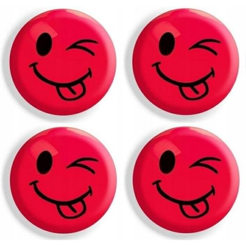 Magnesy do tablic czerwone języki 40mm (4szt.) GM303-TC4 TETIS Magnesy do tablic czerwone języki 40mm (4szt.) GM303-TC4 TETIS
