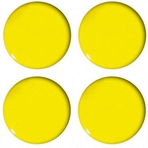 Magnesy do tablic żółte wypukłe 40mm (4szt.) GM303-PY4 TETIS Magnesy do tablic żółte wypukłe 40mm (4szt.) GM303-PY4 TETIS