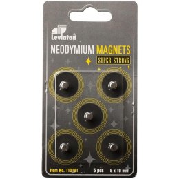 Magnesy neodymowe 10mm (5) 110191 LEVIATAN