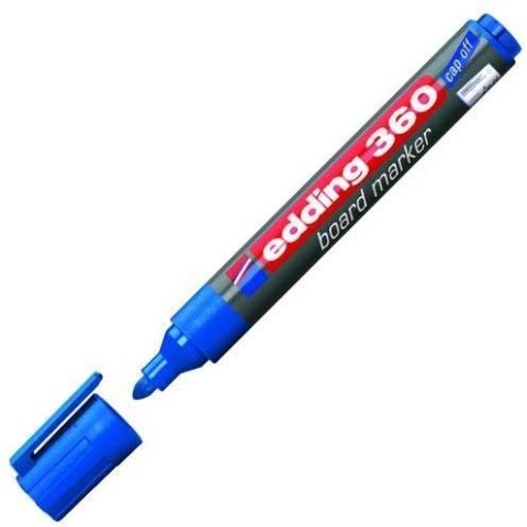 Marker do tablic niebieski okrągła końcówka 1.5-3mm 360/003/N EDDING Marker do tablic niebieski okrągła końcówka 1.5-3mm 360/003/N EDDING