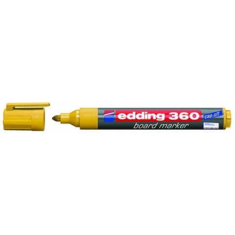 Marker do tablic żółta okrągła końcówka 1.5-3mm 360/005/Z EDDING Marker do tablic żółta okrągła końcówka 1.5-3mm 360/005/Z EDDING