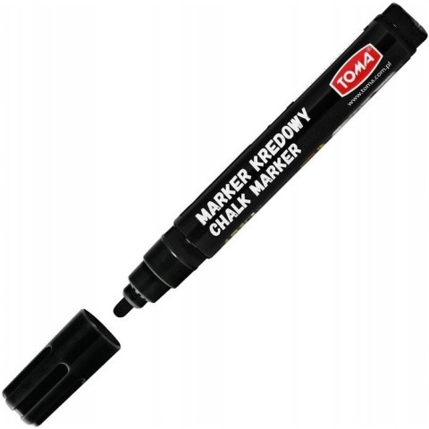Marker kredowy końcówka 4.5mm czarny TO-292 32 TOMA Marker kredowy końcówka 4.5mm czarny TO-292 32 TOMA