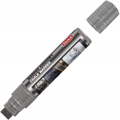 Markery kredowe końcówka 15x8mm-srebrny TOMA Markery kredowe końcówka 15x8mm-srebrny TOMA