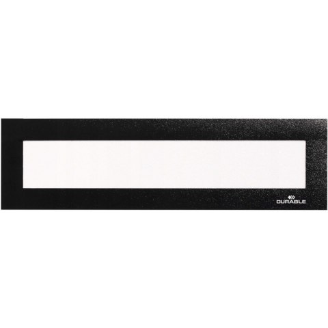 Ramka magnetyczne nagłówkowa do A4 i A5 czarna (5szt.) 210x40mm DURAFRAME 498601 DURABLE Ramka magnetyczne nagłówkowa do A4 i A5 czarna (5szt.) 210x40mm DURAFRAME 498601 DURABLE