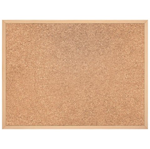 Tablica korkowa BUDGET 40x30cm rama drewniana TPE34 Tablica korkowa BUDGET 40x30cm rama drewniana TPE34
