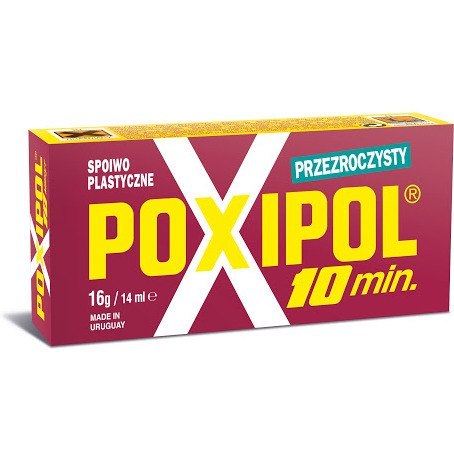 Klej POXIPOL 16g/14ml przezroczysty epoksydowy dwuskładnikowy Klej POXIPOL 16g/14ml przezroczysty epoksydowy dwuskładnikowy