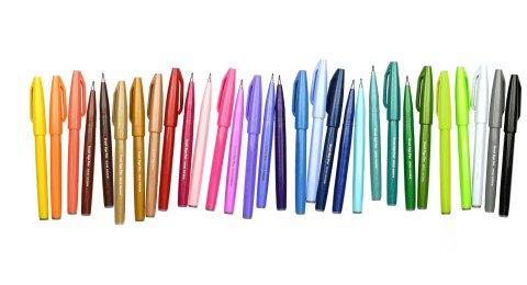 Pisak BRUSH SIGN PEN limonkowy SES15C-K2 PENTEL Pisak BRUSH SIGN PEN limonkowy SES15C-K2 PENTEL