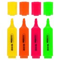 Zakreślacze MEMOBE neonowe 4 kolory w etui MM013-99