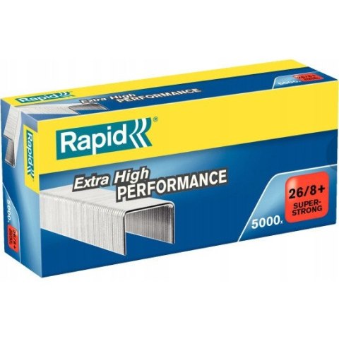 Zszywki 26/8+ Super Strong (5000szt) 24862200 RAPID Zszywki 26/8+ Super Strong (5000szt) 24862200 RAPID
