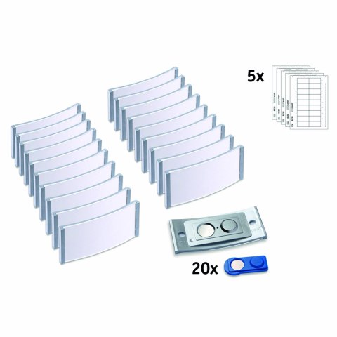Identyfikatory imienne POLAR30 70x30mm (20 sztuk) stal nierdzewna POL30MA66-20DR Identyfikatory imienne POLAR30 70x30mm (20 sztuk) stal nierdzewna POL30MA66-20DR