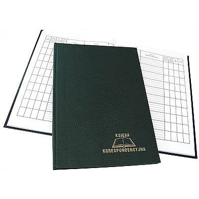 Księga korespondencyjna 192k zielona 1824-229-013 WARTA Księga korespondencyjna 192k zielona 1824-229-013 WARTA