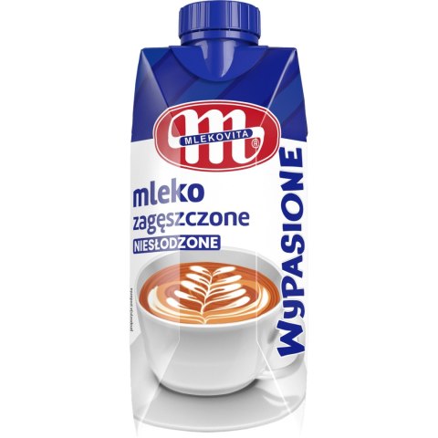 Mleko MLEKOVITA WYPASIONE UHT 350g zagęszczone niesłodzone 7,5% Mleko MLEKOVITA WYPASIONE UHT 350g zagęszczone niesłodzone 7,5%