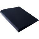 Segregator na dokumenty A4 PP 4 ringi 30mm czarny SE-A4-4R-02 BIURFOL
