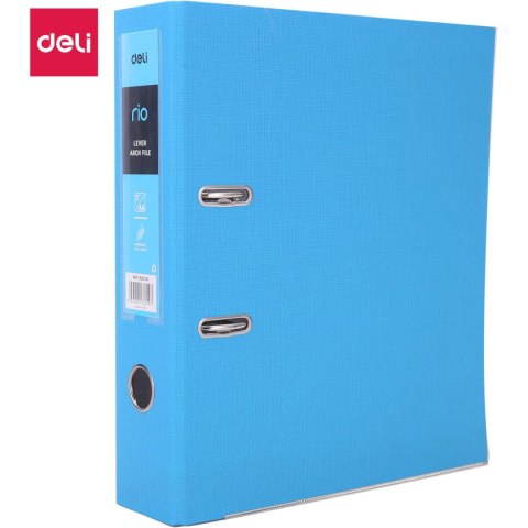 Segregator A4/76mm RIO niebieski B20130 DELI Segregator A4/76mm RIO niebieski B20130 DELI