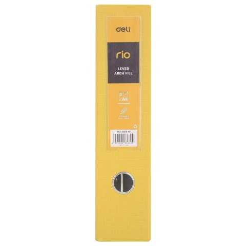 Segregator A4/76mm RIO żółty B20150 DELI Segregator A4/76mm RIO żółty B20150 DELI