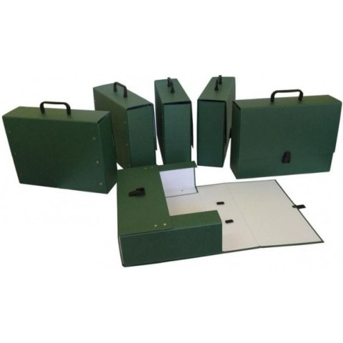 Teczka z rączką MAXI 2 zielona 10cm DELFIN Teczka z rączką MAXI 2 zielona 10cm DELFIN