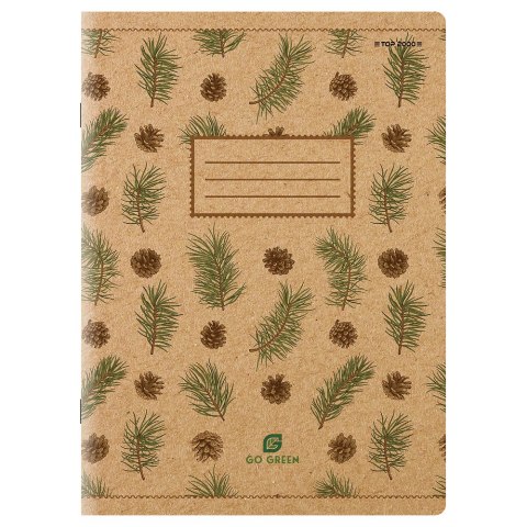 Zeszyt A5 60k linia GREEN ekologiczny 400155169 TOP2000 Zeszyt A5 60k linia GREEN ekologiczny 400155169 TOP2000