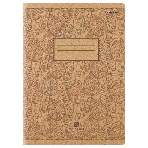 Zeszyt A5 60k linia GREEN ekologiczny 400155169 TOP2000 Zeszyt A5 60k linia GREEN ekologiczny 400155169 TOP2000