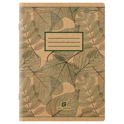 Zeszyt A5 60k linia GREEN ekologiczny 400155169 TOP2000 Zeszyt A5 60k linia GREEN ekologiczny 400155169 TOP2000
