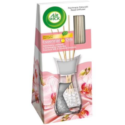 Odświeżacz AIR WICK pachnące patyczki 25ml Szlachetny Jedwab z Orientalną Orchideą Odświeżacz AIR WICK pachnące patyczki 25ml Szlachetny Jedwab z Orientalną Orchideą