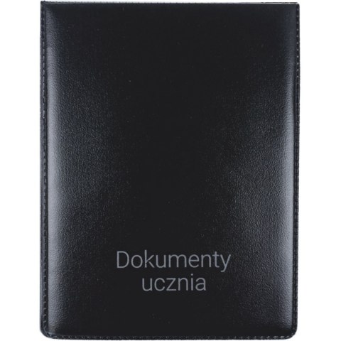 Okładka na dokumenty szkolne ucznia PVC czarna OD-11-01 BIURFOL Okładka na dokumenty szkolne ucznia PVC czarna OD-11-01 BIURFOL