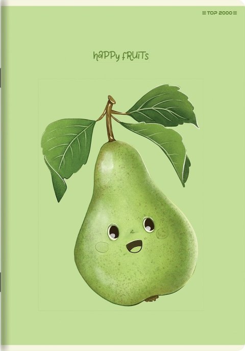 Zeszyt A5 32k kratka margines HAPPY FRUITS 400183790 TOP 2000 Zeszyt A5 32k kratka margines HAPPY FRUITS 400183790 TOP 2000