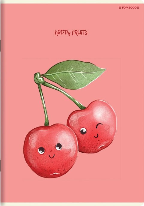 Zeszyt A5 32k kratka margines HAPPY FRUITS 400183790 TOP 2000 Zeszyt A5 32k kratka margines HAPPY FRUITS 400183790 TOP 2000
