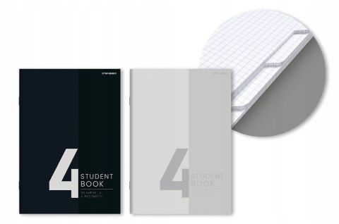 Zeszyt A5 80k kratka 4 przedmioty STUDENT BOOK 400181906 TOP 2000 Zeszyt A5 80k kratka 4 przedmioty STUDENT BOOK 400181906 TOP 2000