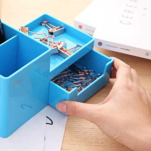 Organizer na biurko RIO niebieski Z25130 DELI Organizer na biurko RIO niebieski Z25130 DELI