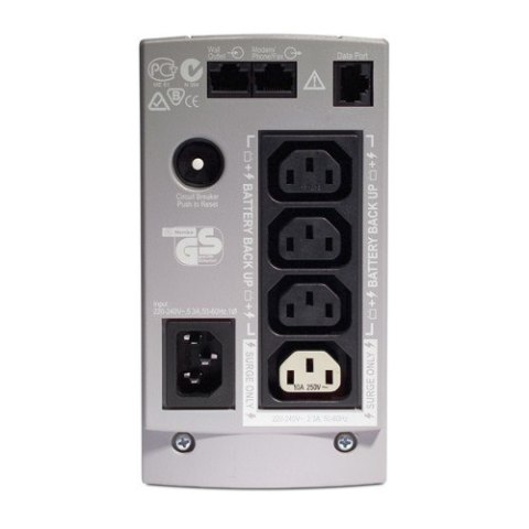 BACK-UPS CS 350VA USB/SERIAL 230V BK350EI BACK-UPS CS 350VA USB/SERIAL 230V BK350EI