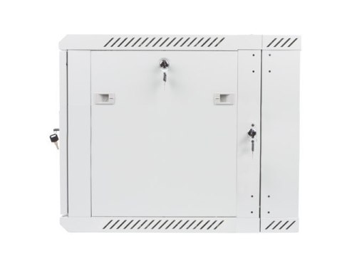 Szafa instalacyjna wisząca dwusekcyjna 19 9U 600X600mm szara Szafa instalacyjna wisząca dwusekcyjna 19 9U 600X600mm szara