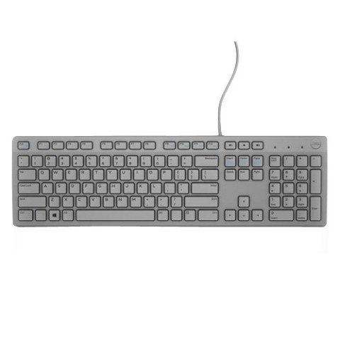 Klawiatura multimedialna KB216 szara Klawiatura multimedialna KB216 szara