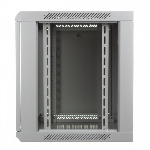 Szafa wisząca jednosekcyjna 19" 12U 635/600/600mm, drzwi szklane, szara (RAL 7035) Szafa wisząca jednosekcyjna 19" 12U 635/600/600mm, drzwi szklane, szara (RAL 7035)