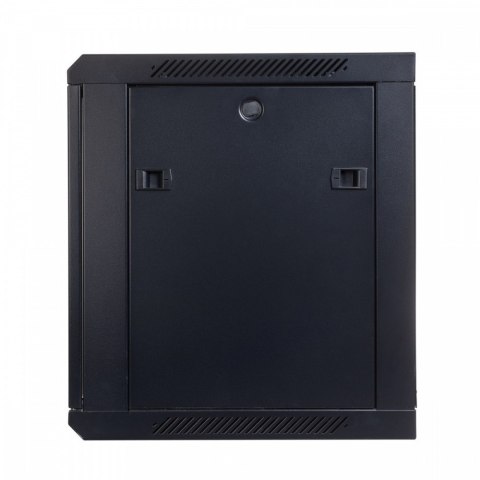 Szafa wisząca jednosekcyjna 19" 9U 501/600/450mm, drzwi szklane, czarna (RAL 9004) Szafa wisząca jednosekcyjna 19" 9U 501/600/450mm, drzwi szklane, czarna (RAL 9004)