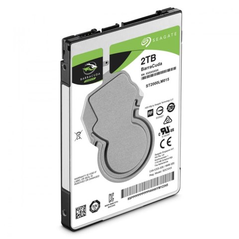 Dysk twardy BarraCuda 2TB 2.5 cala 128MB ST2000LM015 Dysk twardy BarraCuda 2TB 2.5 cala 128MB ST2000LM015