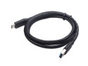 Kabel USB Type-C(M)-AM 3.0 1.8m czarny