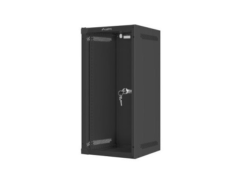 Szafa wisząca 10'' 12U 280x310 czarna FLAT PACK Szafa wisząca 10'' 12U 280x310 czarna FLAT PACK