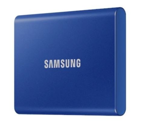 Dysk SSD Portable T7 1TB USB 3.2 GEN.2 BLUE Dysk SSD Portable T7 1TB USB 3.2 GEN.2 BLUE