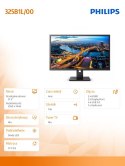 Monitor 325B1L 31.5 cala IPS HDMIx2 DP Pivot