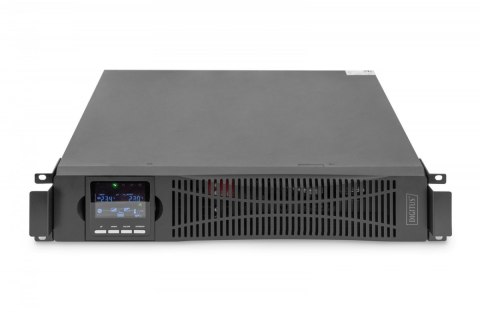 Zasilacz awaryjny UPS Online Rack 19" LCD, 3000VA/3000W, 6x12V/9Ah, 8xC13, 1xC19, USB, RS232, RJ45 Zasilacz awaryjny UPS Online Rack 19" LCD, 3000VA/3000W, 6x12V/9Ah, 8xC13, 1xC19, USB, RS232, RJ45