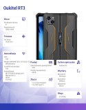 Tablet RT3 8 cali 4/64GB 5150 mAh pomarańczowy