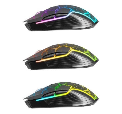 Mysz gamingowa bezprzewodowa Commander GM-511 1600 DPI 7P Mysz gamingowa bezprzewodowa Commander GM-511 1600 DPI 7P